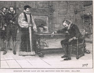 Interview between Bacon and the Deputation from the Lords 1621 by Henry Marriott Paget